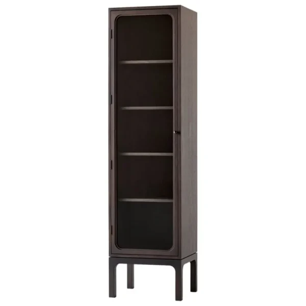 &Tradition Aufbewahrungsmöbel-&Tradition Trace Single Schrank SC87, Eiche dunkel gebeizt