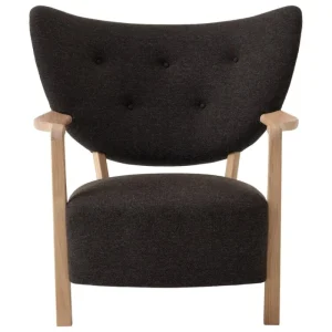 Ornu00e4s Sitzgelegenheiten-&Tradition Wulff ATD2 Loungesessel und ATD3 Pouf, Hallingdal 376, Eiche