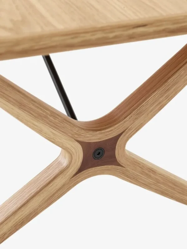 GUBI Tische-&Tradition X HM13 Couchtisch, Eiche - Walnuss