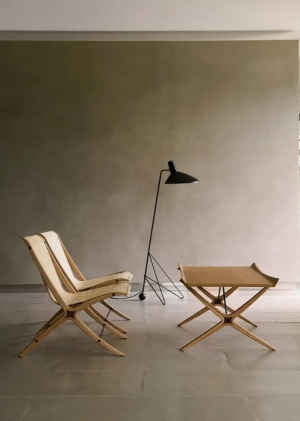 GUBI Tische-&Tradition X HM13 Couchtisch, Eiche - Walnuss