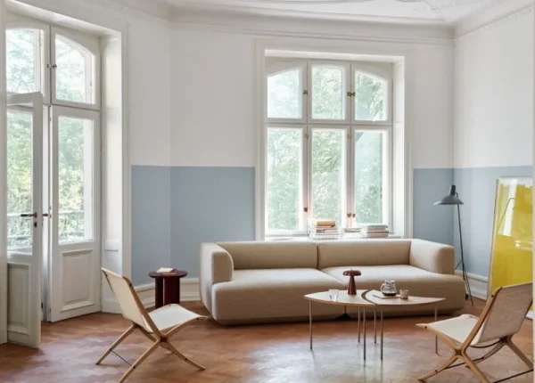 Normann Copenhagen Sitzgelegenheiten-&Tradition X HM10 Loungesessel, Eiche mit Walnusseinsätzen - Natur