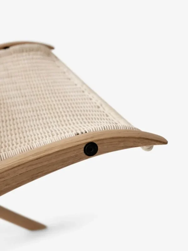 Normann Copenhagen Sitzgelegenheiten-&Tradition X HM10 Loungesessel, Eiche mit Walnusseinsätzen - Natur