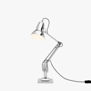 Martinelli Luce Tischlampen-Anglepoise Original 1227 Schreibtischleuchte, helles Chrom