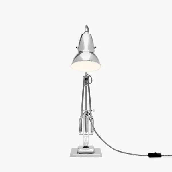 Martinelli Luce Tischlampen-Anglepoise Original 1227 Schreibtischleuchte, helles Chrom