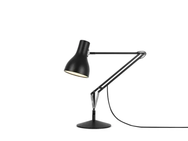 Luxo Schreibtischlampen | Tischlampen-Anglepoise Type 75 Schreibtischleuchte, Tiefschwarz