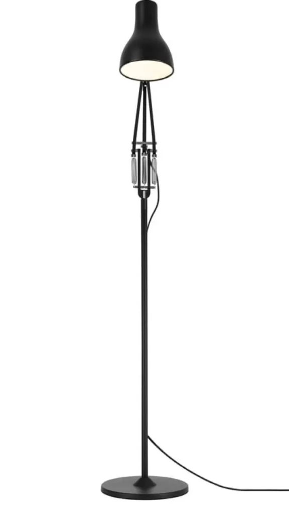 Marset Stehleuchten-Anglepoise Type 75 Stehleuchte, Tiefschwarz