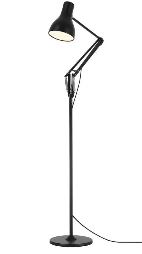 Marset Stehleuchten-Anglepoise Type 75 Stehleuchte, Tiefschwarz