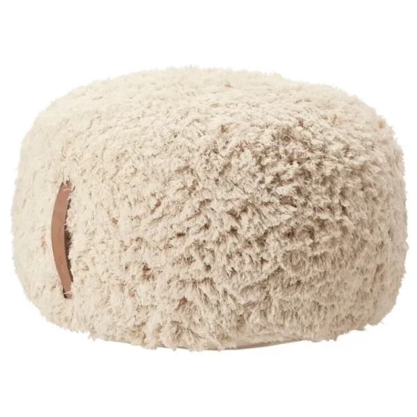 Finnish Design Shop Kissen | Sitzgelegenheiten^Anno Rahka Pouf, 60 cm, Naturweiß