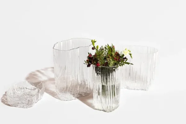 Antrei Hartikainen Glaskunst | Dekorationsgegenstände^Melt Vase, L, Transparent