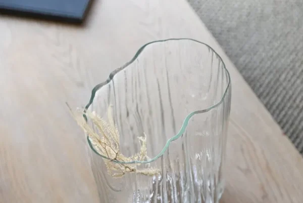 Antrei Hartikainen Glaskunst | Dekorationsgegenstände^Melt Vase, XL, Transparent