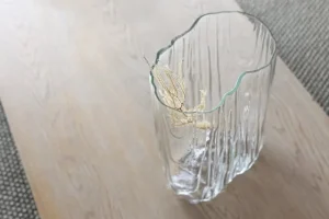 Antrei Hartikainen Glaskunst | Dekorationsgegenstände^Melt Vase, XL, Transparent