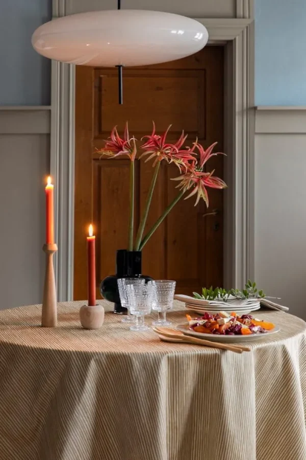 Audo Copenhagen Kerzen Und Kerzenhalter-applicata Lily Kerzenhalter, Eiche