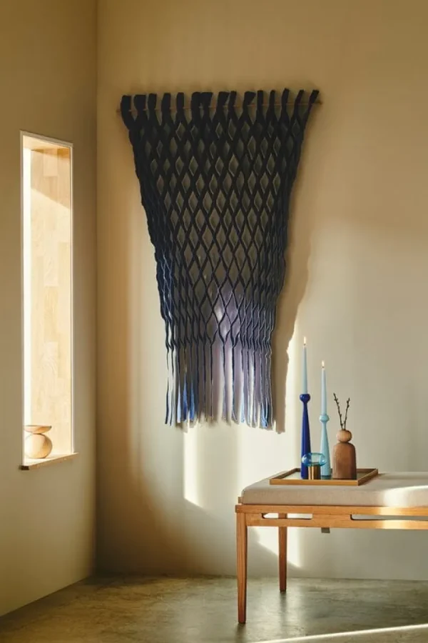 ferm LIVING Kerzen Und Kerzenhalter-applicata Tulip Kerzenhalter, Kobaltblau