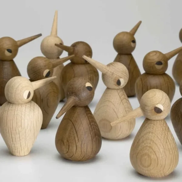 Kinder Architectmade Kinderzimmereinrichtung | Dekorationsgegenstände^Bird Holzvogel, klein, Eiche