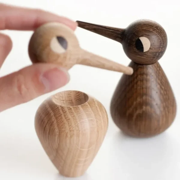 Kinder Architectmade Kinderzimmereinrichtung | Dekorationsgegenstände^Bird Holzvogel, klein, Eiche