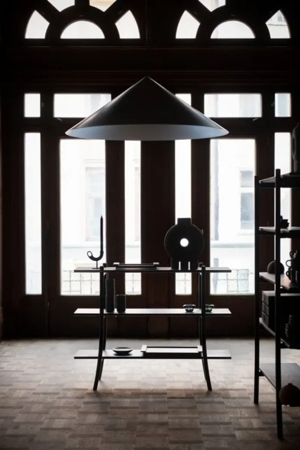 String Furniture Regale-Ariake Regal Skyladder, niedrig, schwarz