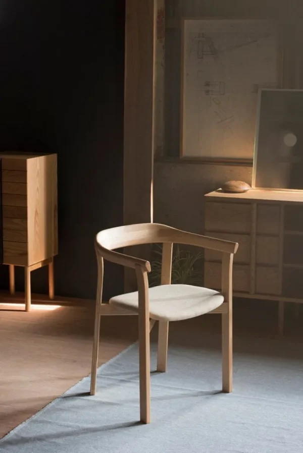 Poiat Aufbewahrungsmöbel-Ariake Rikyu Sideboard, Eiche