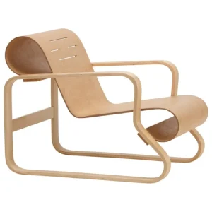 Hem Sitzgelegenheiten-Artek Aalto Armchair 41 „Paimio“, Jubiläumsausgabe, Birke geölt