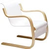 Muuto Sitzgelegenheiten-Artek Aalto Armlehnstuhl 42 „Small Paimio“, weiß