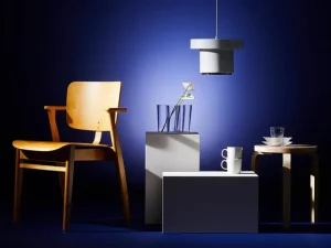 Artek Sitzgelegenheiten-Aalto Hocker 60, Birke