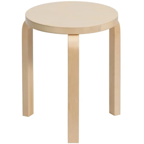 Artek Sitzgelegenheiten-Aalto Hocker 60, Birke