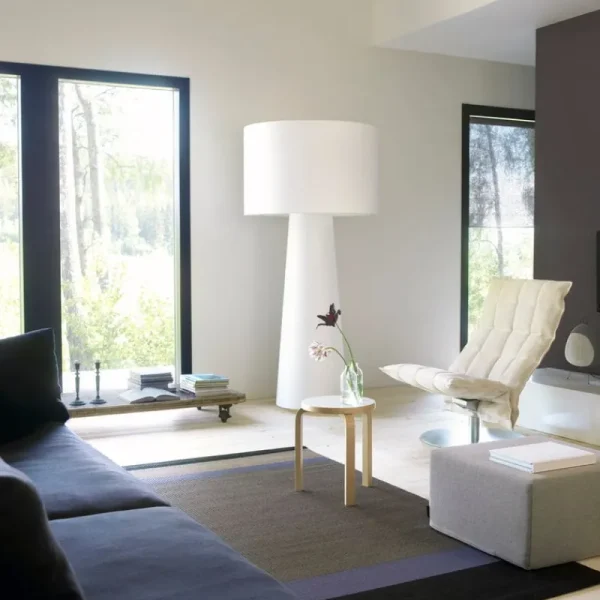 Muuto Sitzgelegenheiten-Artek Aalto Hocker 60, weißes Laminat