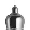Nuura Deckenleuchten-Artek Aalto Pendelleuchte A330S „Golden Bell“, Chrom