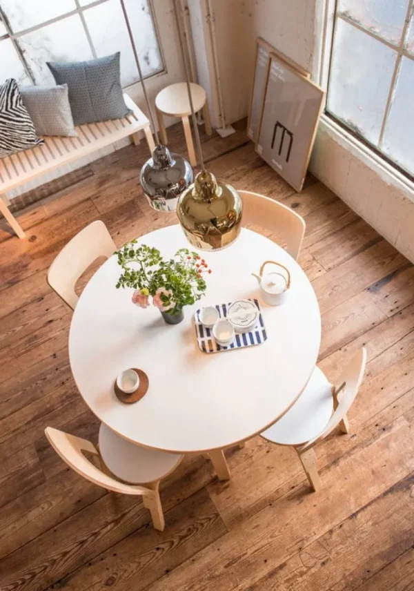 Nuura Deckenleuchten-Artek Aalto Pendelleuchte A330S „Golden Bell“, Chrom