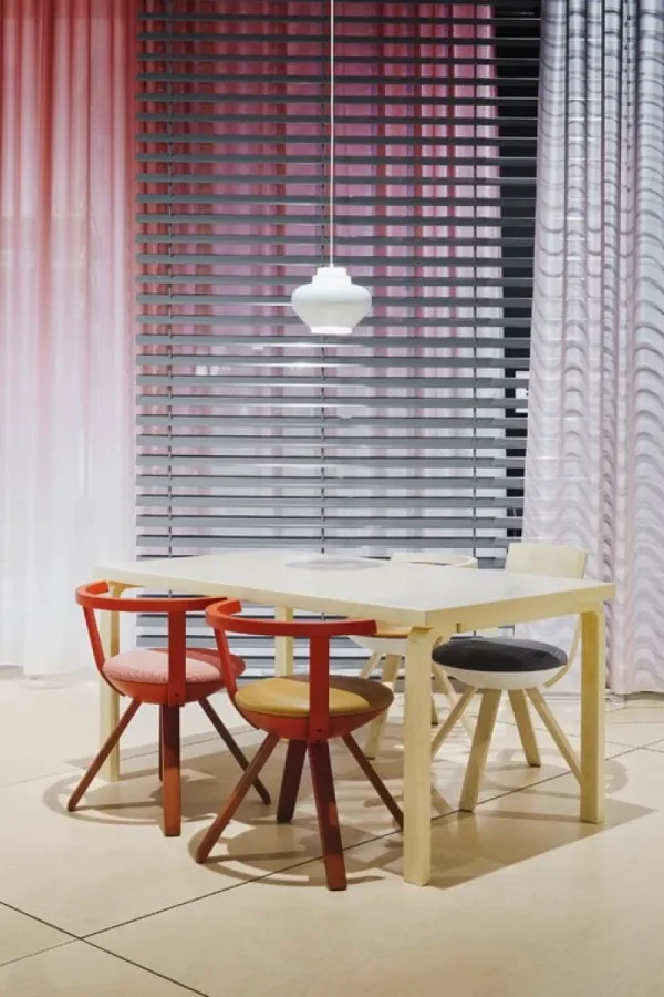 Secto Design Deckenleuchten-Artek Aalto Pendelleuchte A333 "Turnip", weiß