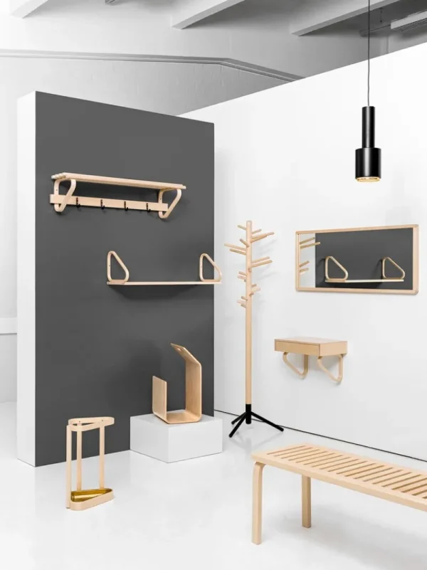 Muuto Deckenleuchten-Artek Aalto Pendelleuchte A110 „Hand Grenade“, schwarz