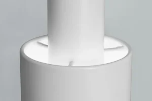 Normann Copenhagen Deckenleuchten-Artek Aalto Pendelleuchte A110 „Hand Grenade“, komplett weiß