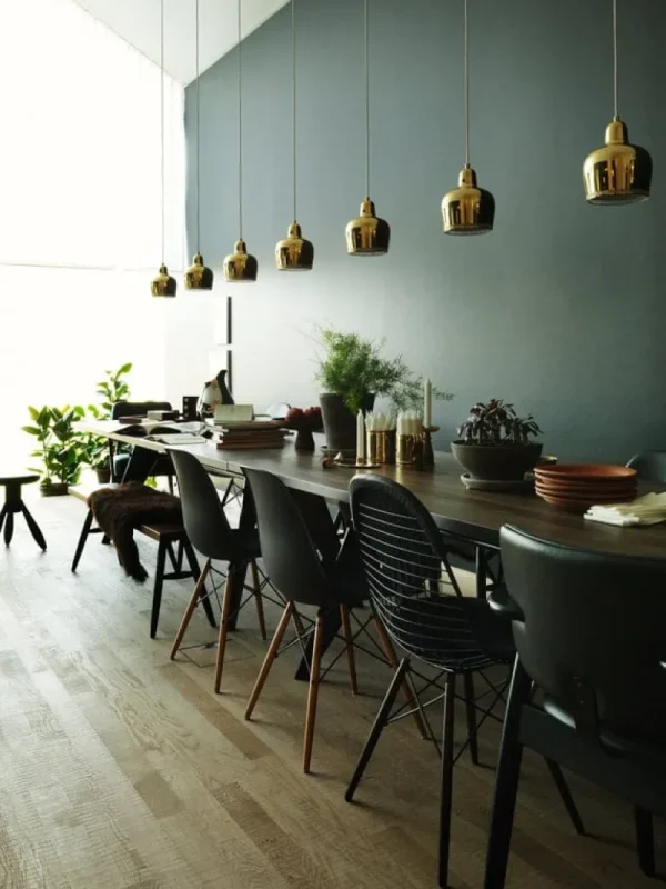 Nuura Deckenleuchten-Artek Aalto Pendelleuchte A330S „Golden Bell“, Messing