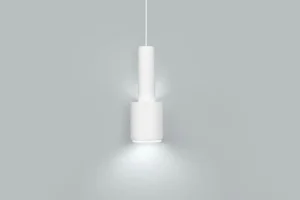 Normann Copenhagen Deckenleuchten-Artek Aalto Pendelleuchte A110 „Hand Grenade“, komplett weiß