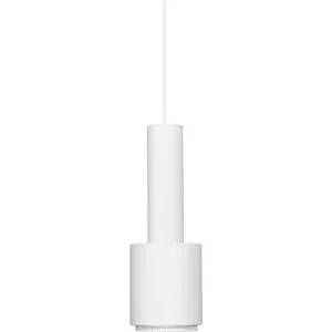 Normann Copenhagen Deckenleuchten-Artek Aalto Pendelleuchte A110 „Hand Grenade“, komplett weiß