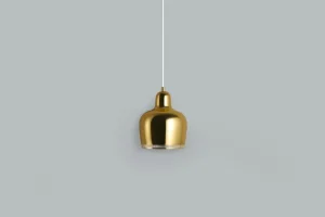 Nuura Deckenleuchten-Artek Aalto Pendelleuchte A330S „Golden Bell“, Messing
