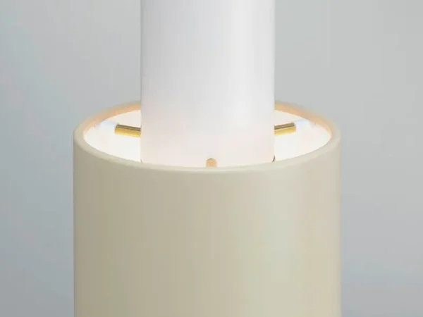Kartell Deckenleuchten-Artek Aalto Pendelleuchte A110 „Handgranate“, weiß - leinenfarben
