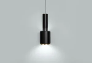 Muuto Deckenleuchten-Artek Aalto Pendelleuchte A110 „Hand Grenade“, schwarz