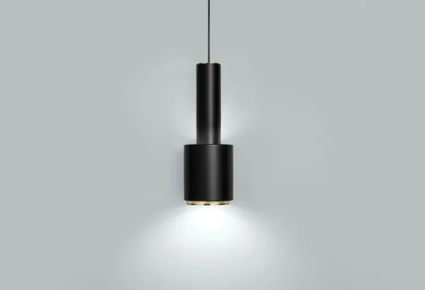 Muuto Deckenleuchten-Artek Aalto Pendelleuchte A110 „Hand Grenade“, schwarz