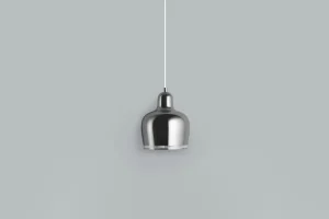 Nuura Deckenleuchten-Artek Aalto Pendelleuchte A330S „Golden Bell“, Chrom