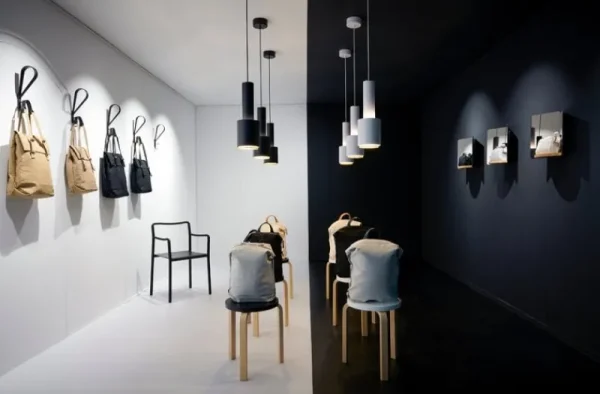 Normann Copenhagen Deckenleuchten-Artek Aalto Pendelleuchte A110 „Hand Grenade“, komplett weiß