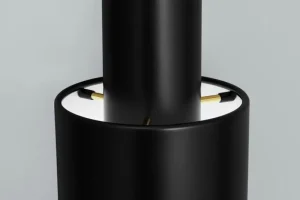 Muuto Deckenleuchten-Artek Aalto Pendelleuchte A110 „Hand Grenade“, schwarz