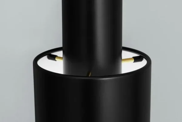 Muuto Deckenleuchten-Artek Aalto Pendelleuchte A110 „Hand Grenade“, schwarz