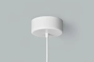 Normann Copenhagen Deckenleuchten-Artek Aalto Pendelleuchte A110 „Hand Grenade“, komplett weiß
