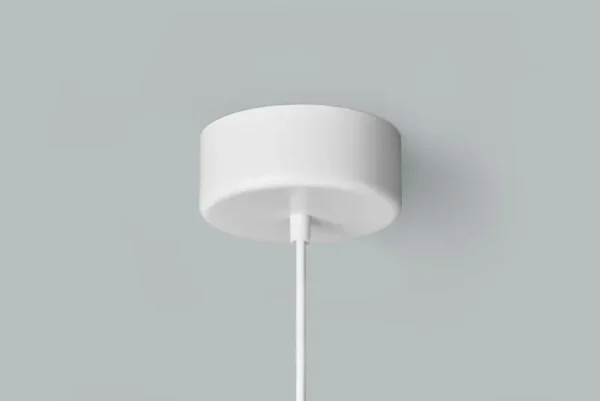 Normann Copenhagen Deckenleuchten-Artek Aalto Pendelleuchte A110 „Hand Grenade“, komplett weiß
