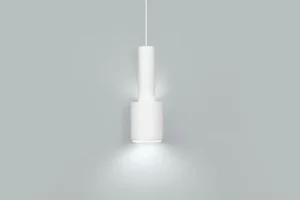 Normann Copenhagen Deckenleuchten-Artek Aalto Pendelleuchte A110 „Hand Grenade“, komplett weiß