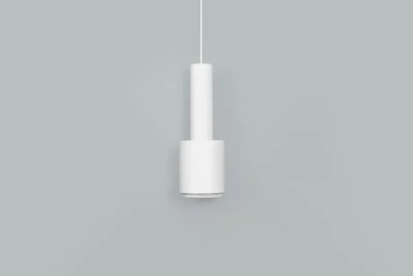 Normann Copenhagen Deckenleuchten-Artek Aalto Pendelleuchte A110 „Hand Grenade“, komplett weiß