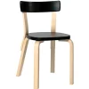 HAY Sitzgelegenheiten-Artek Aalto Stuhl 69, schwarz