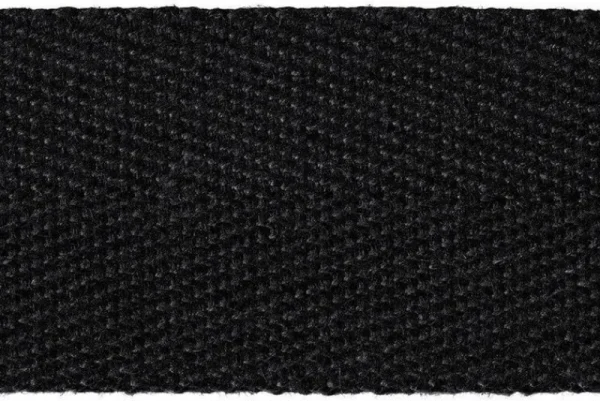 HAY Sitzgelegenheiten-Artek Aalto Stuhl 611, schwarz/schwarzes Gurtband