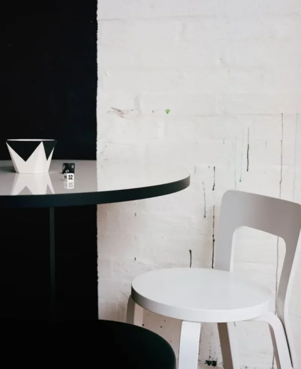 Muuto Sitzgelegenheiten-Artek Aalto Stuhl 65, weiß
