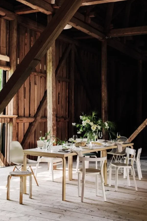 Collaboratorio Tische-Artek Aalto Tisch 82A, Birke - Laminat weiß